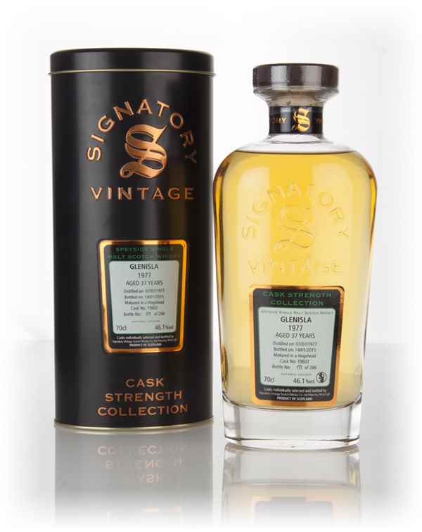 Glenisla 37 Year Old 1977 (cask 19602) - Cask Strength Collection (Signatory) Scotch Whisky | 700ML at CaskCartel.com