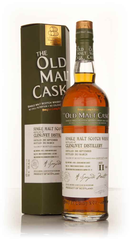 Glenlivet 11 Year Old 2001 (cask 9637) - Old Malt Cask (Douglas Laing) Scotch Whisky | 700ML at CaskCartel.com