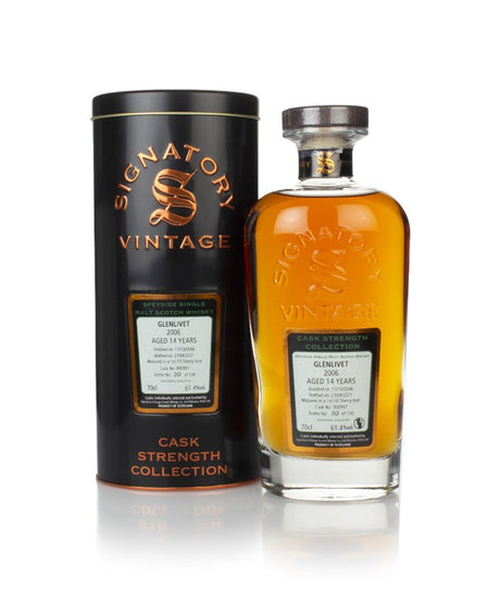 Glenlivet Signatory Vintage Single Cask #900997 2006 14 Year Old Whisky | 700ML at CaskCartel.com