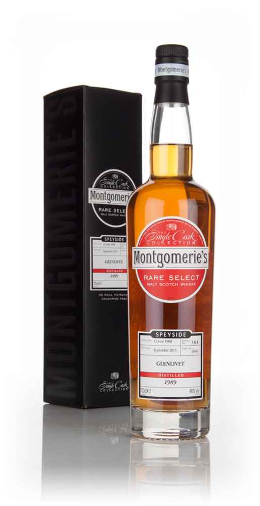 Glenlivet 23 Year Old 1989 (cask 13643) - Rare Select (Montgomerie's) Scotch Whisky | 700ML at CaskCartel.com