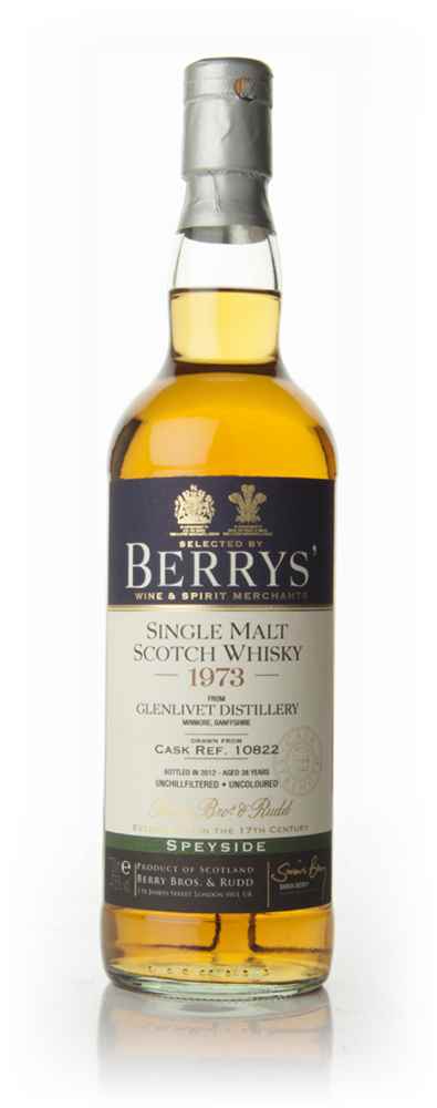 Glenlivet 38 Year Old 1973 (Berry Bros. & Rudd) Scotch Whisky | 700ML at CaskCartel.com