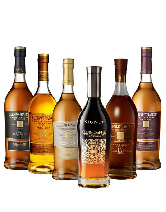 Glenmorangie Collection (6 Bottles) Single Malt Scotch Whiskey