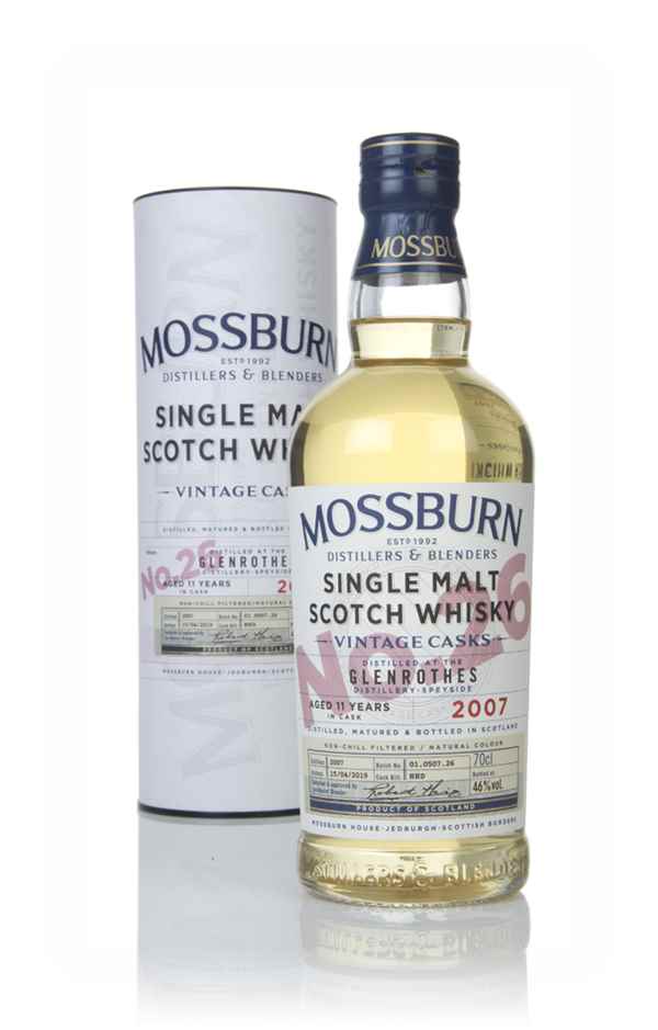 Glenrothes 11 Year Old 2007 - Vintage Casks (Mossburn) Whisky | 700ML