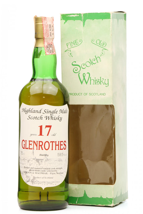 Gordon & MacPhail Glenrothes 17 Year Old Bot.1980s Speyside Single Malt Scotch Whisky - CaskCartel.com
