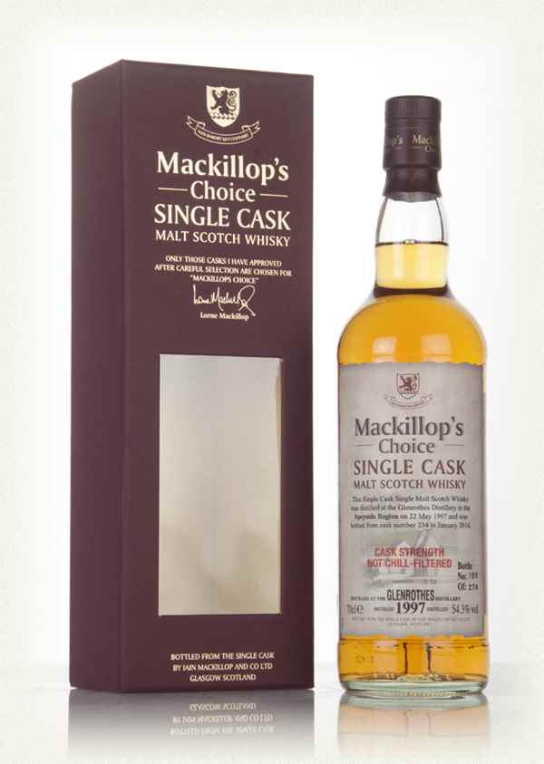 Glenrothes 18 Year Old 1997 (cask 234) - Mackillop's Choice Single Malt Scotch Whisky | 700ML