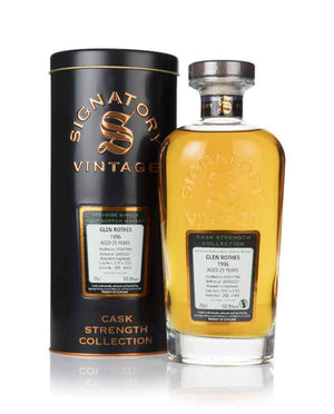Glenrothes 25 Year Old 1996 (cask 3147 & 3153) - Cask Strength Collection (Signatory) Scotch Whisky | 700ML at CaskCartel.com