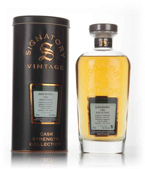 Glenrothes 26 Year Old 1990 (cask 19019) - Cask Strength Collection (Signatory) Scotch Whisky | 700ML at CaskCartel.com