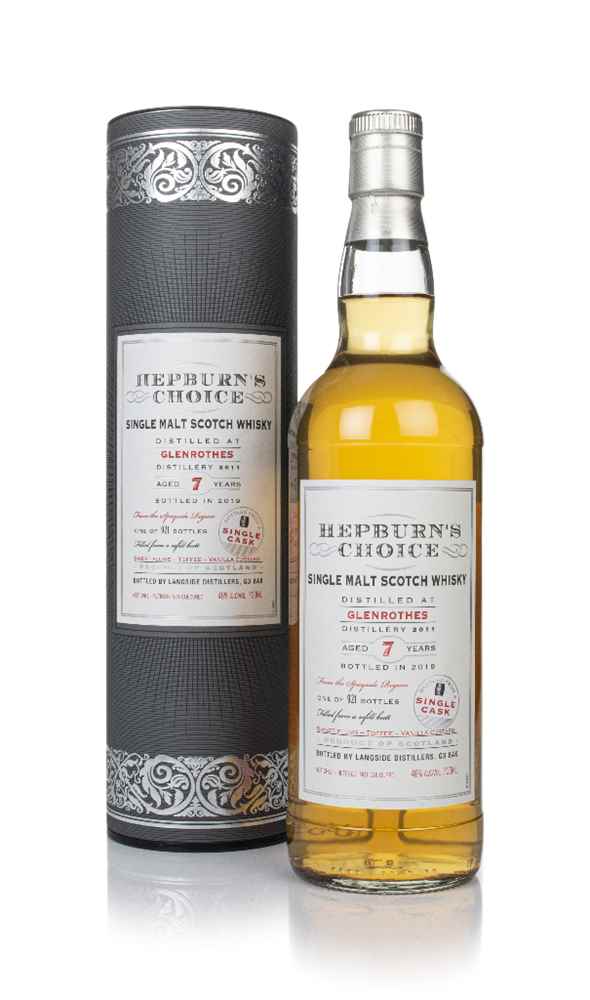 Glenrothes 7 Year Old 2011 - Hepburn's Choice (Langside) Whisky | 700ML