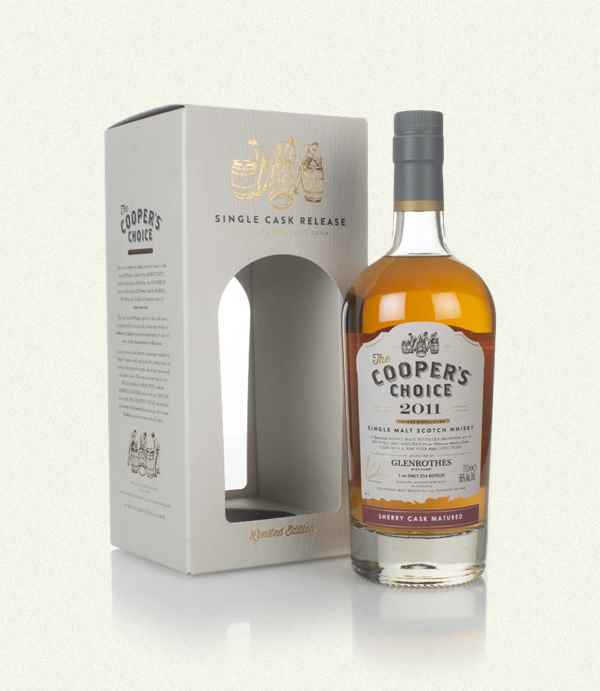 Glenrothes 9 Year Old 2011 (cask 312) - The Cooper's Choice (The Vintage Malt Whisky Co.) Single Malt Scotch Whisky | 700ML