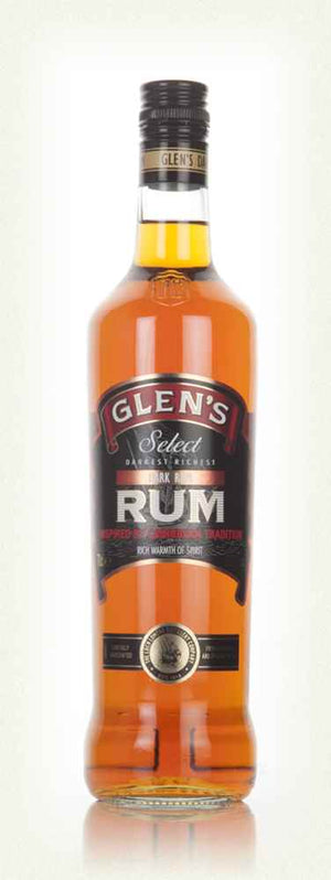 Glen's Dark Scotch Rum | 700ML at CaskCartel.com