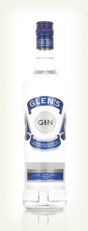 Glen's London Extra Dry Scotch Gin | 700ML at CaskCartel.com