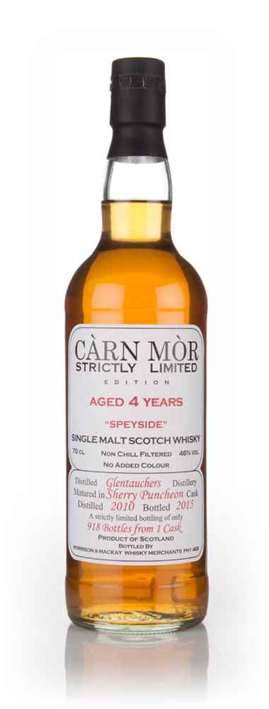 Glentauchers 4 Year Old 2010 - Strictly Limited (Càrn Mòr) Scotch Whisky | 700ML at CaskCartel.com