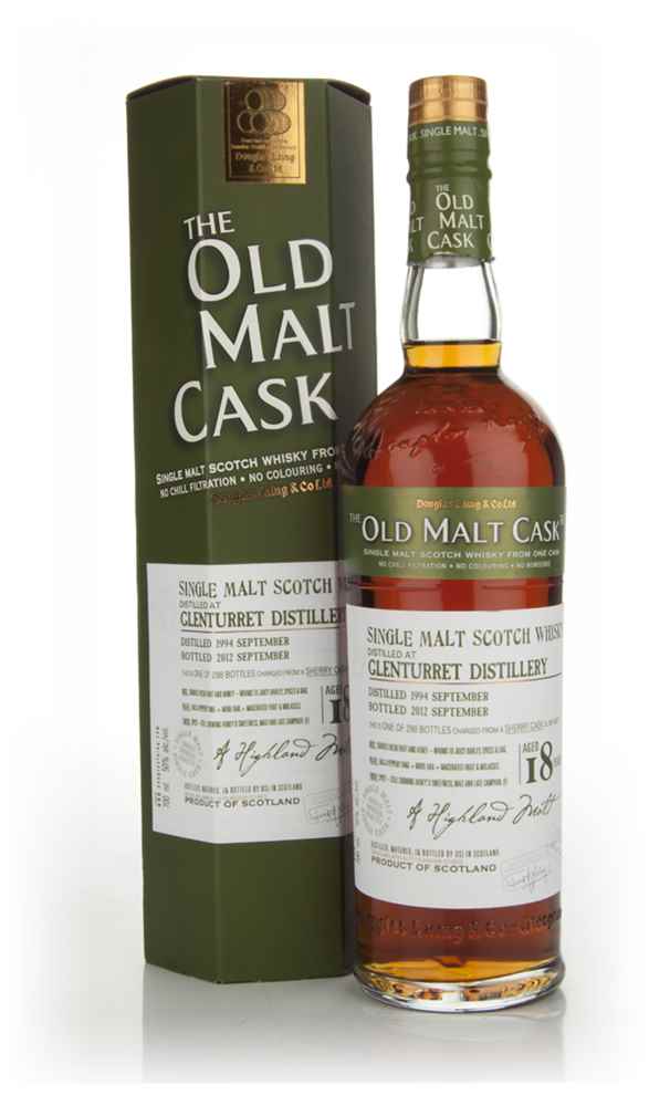 Glenturret 18 Years Old 1994 - Old Malt Cask (Douglas Laing) Scotch Whisky | 700ML at CaskCartel.com