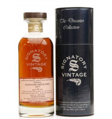 Glenugie 32 Year Old (D.1977, B.2010) Signatory Vintage Decanter Collection Scotch Whisky | 700ML