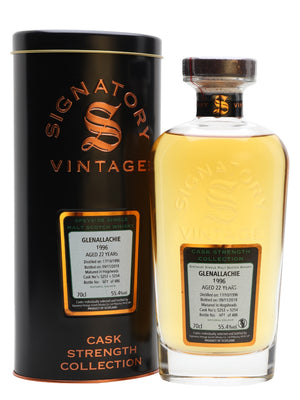 Glenallachie 1996 22 Year Old Signatory Speyside Single Malt Scotch Whisky | 700ML at CaskCartel.com