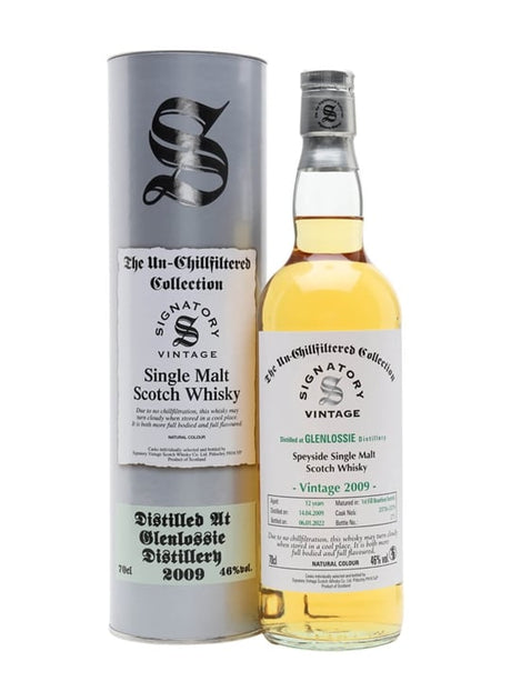 Glenlossie 12 Year Old (D.2009, B.2022) Signatory Vintage Scotch Whisky | 700ML at CaskCartel.com