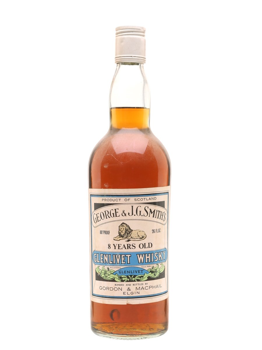 Glenlivet 8 Year Old Bot.1960s Gordon & Macphail Speyside Single Malt Scotch Whisky | 700ML at CaskCartel.com