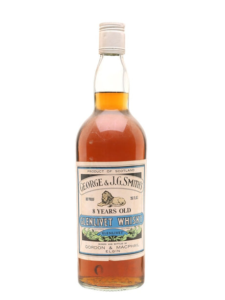 Glenlivet 8 Year Old Bot.1960s Gordon & Macphail Speyside Single Malt Scotch Whisky | 700ML at CaskCartel.com