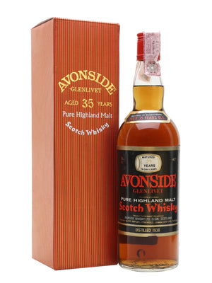 Avonside (Glenlivet) 1938 35 Year Old G&M Speyside Single Malt Scotch Whisky - CaskCartel.com