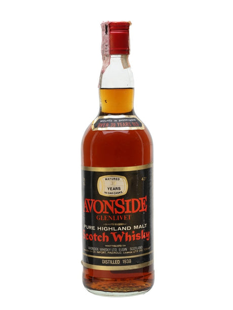 Avonside (Glenlivet) 1938 39 Year Old Sherry Cask Speyside Single Malt Scotch Whisky | 700ML at CaskCartel.com