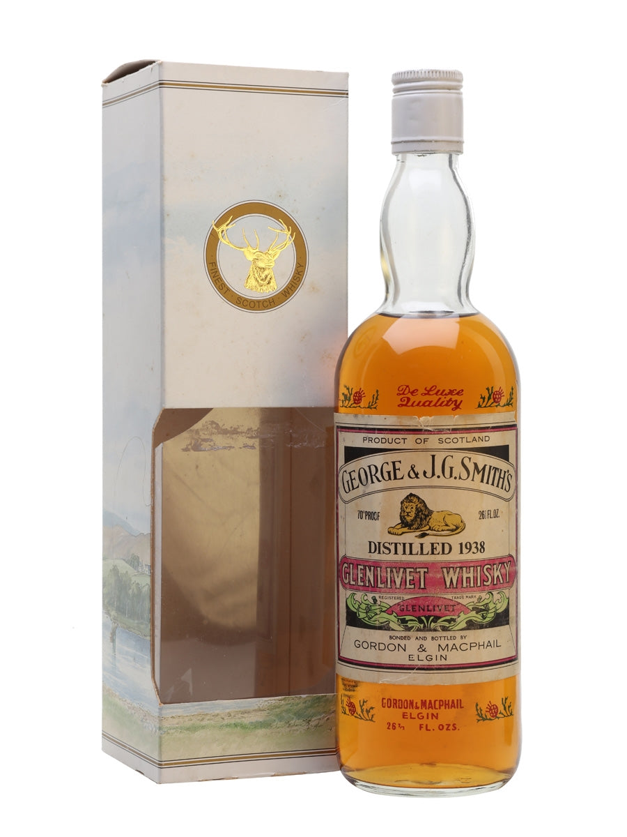Glenlivet 1938 Bot.1970s Gordon & Macphail Speyside Single Malt Scotch Whisky | 700ML at CaskCartel.com