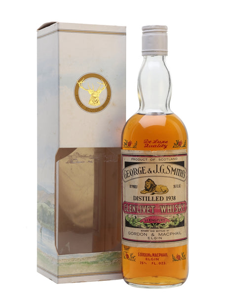 Glenlivet 1938 Bot.1970s Gordon & Macphail Speyside Single Malt Scotch Whisky | 700ML at CaskCartel.com