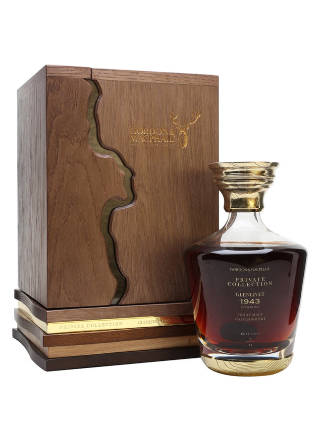 Glenlivet 1943 70 Year Old Private Collection G&M Speyside Single Malt Scotch Whisky | 700ML at CaskCartel.com