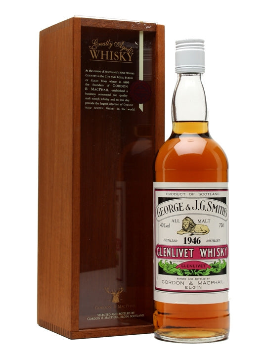 Glenlivet 1946 Gordon & Macphail Speyside Single Malt Scotch Whisky | 700ML at CaskCartel.com