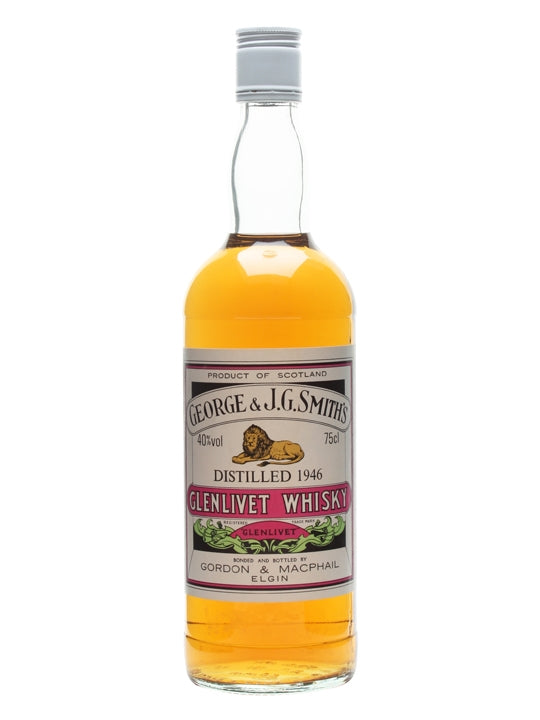 Glenlivet 1946 Bot.1980s Gordon & Macphail Speyside Single Malt Scotch Whisky | 700ML at CaskCartel.com