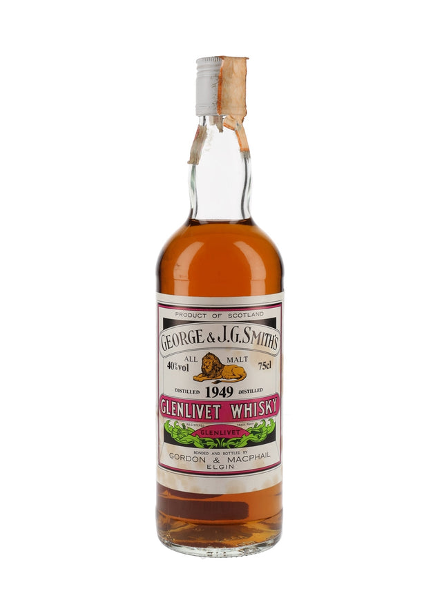 Glenlivet 1949 Bot.1980s Gordon & Macphail Speyside Single Malt Scotch Whisky | 700ML at CaskCartel.com