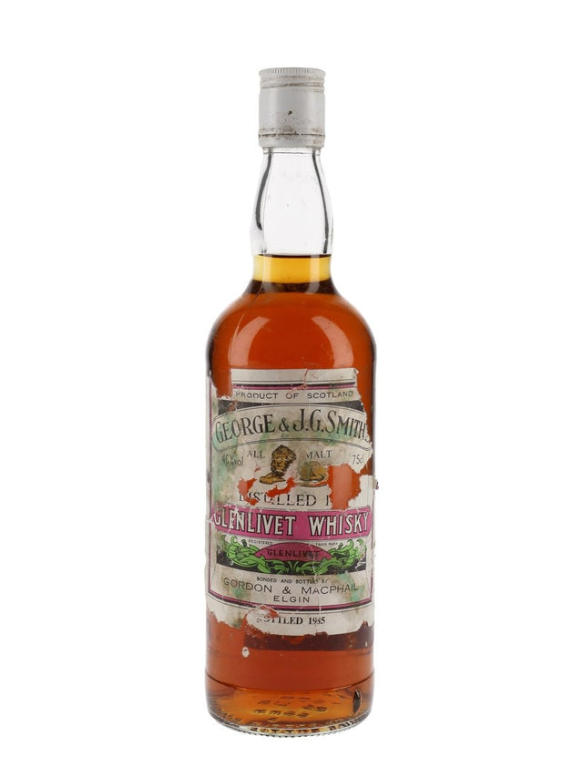 Glenlivet 1956 Bot.1985 Bottled Gordon & Macphail Speyside Single Malt Scotch Whisky | 700ML at CaskCartel.com