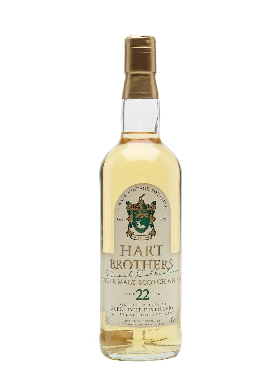 Glenlivet 1974 22 Year Old Bot.1988 Hart Brothers Speyside Single Malt Scotch Whisky | 700ML at CaskCartel.com