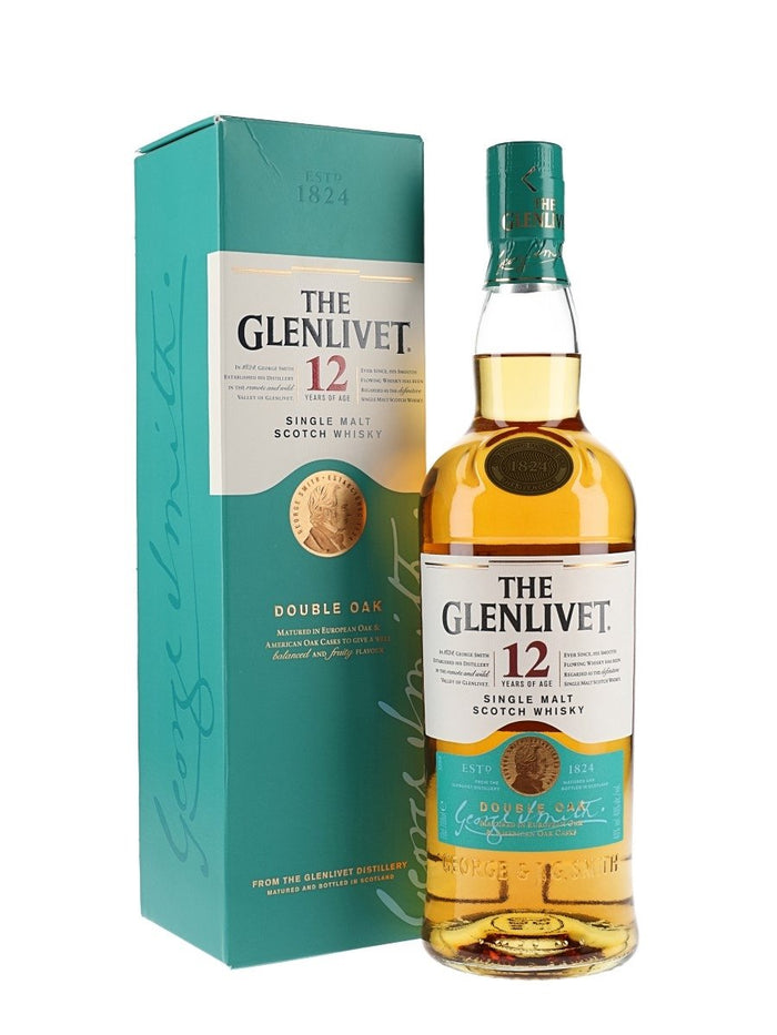 Glenlivet 12 Year Old Speyside Single Malt Scotch Whisky | 700ML