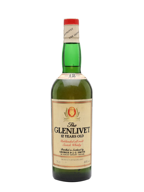 Glenlivet 12 Year Old Bot.1980s Speyside Single Malt Scotch Whisky | 700ML at CaskCartel.com