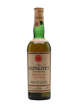 Glenlivet 12 Year Old Bot.1970s Speyside Single Malt Scotch Whisky | 700ML at CaskCartel.com