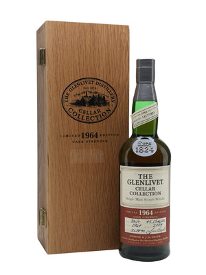 Glenlivet 1964 40 Year Old Cellar Collection Speyside Single Malt Scotch Whisky | 700ML at CaskCartel.com