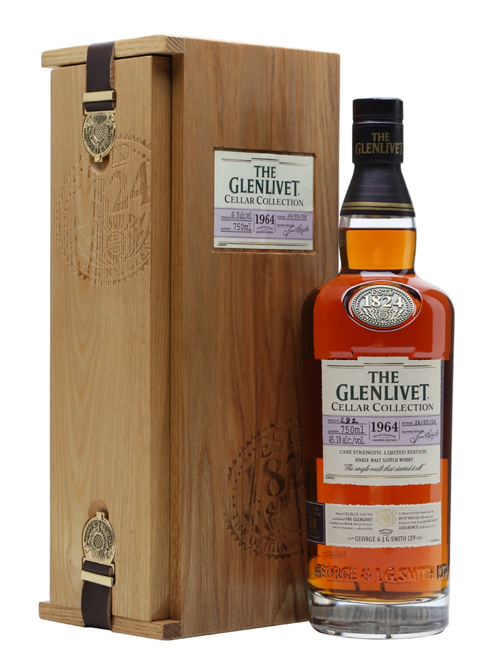 Glenlivet 1964 40 Year Old 2nd Release Speyside Single Malt Scotch Whisky