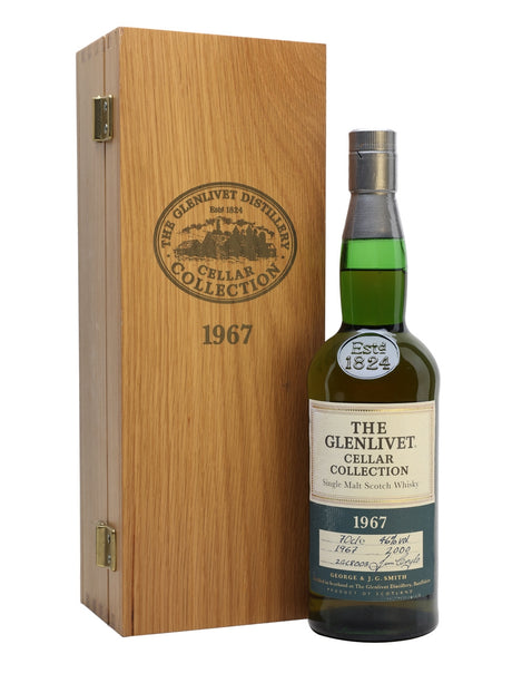 Glenlivet 1967 33 Year Old Cellar Collection Speyside Single Malt Scotch Whisky | 700ML at CaskCartel.com