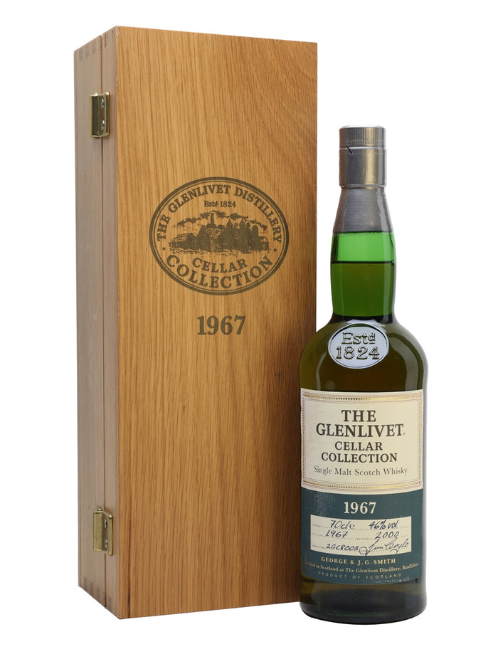 Glenlivet 1967 33 Year Old Cellar Collection Speyside Single Malt Scotch Whisky | 700ML