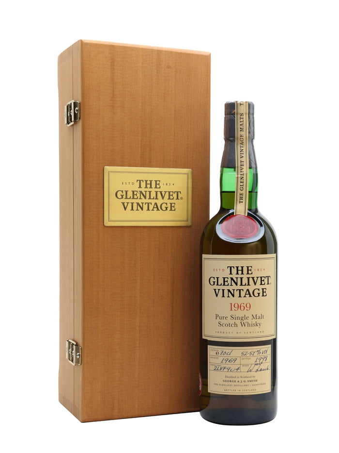 Glenlivet 1969 Bot.1998 Speyside Single Malt Scotch Whisky | 700ML