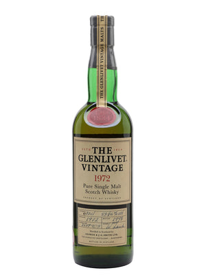 Glenlivet 1972 Bot.1998 Speyside Single Malt Scotch Whisky | 700ML at CaskCartel.com
