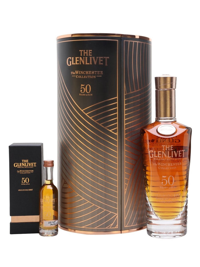 Glenlivet 1967 50 Year Old + Miniature Speyside Single Malt Scotch Whisky