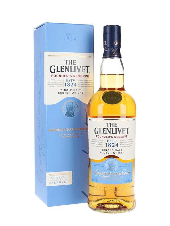 Glenlivet Founder's Reserve Speyside Single Malt Scotch Whisky | 700ML