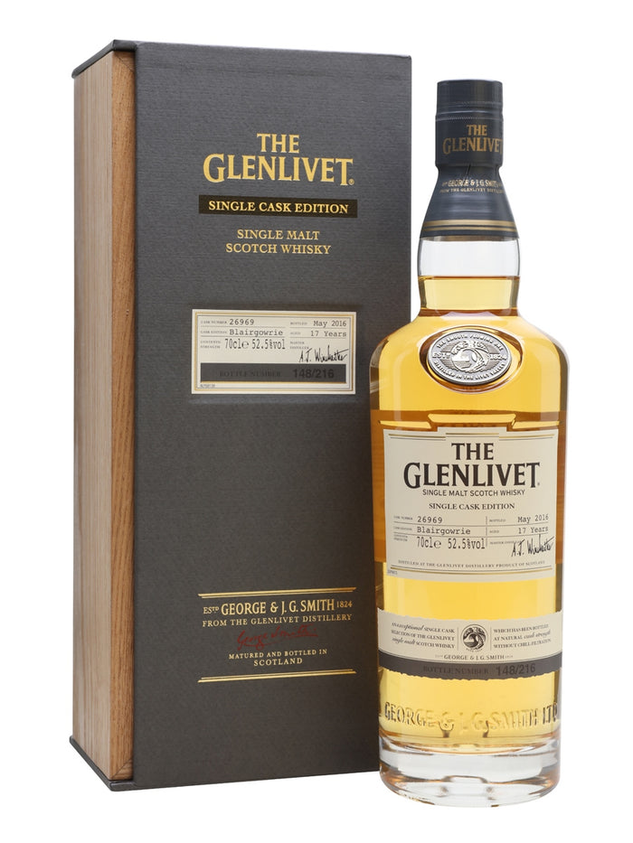 Glenlivet Blairgowrie 17 Year Old Speyside Single Malt Scotch Whisky | 700ML