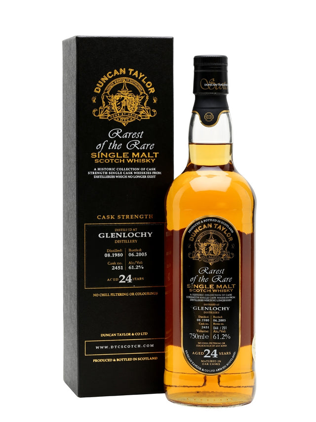 Glenlochy 24 Year Old (D.1980, B.2005) Rarest of the Rare, Duncan Taylor Scotch Whisky | 700ML at CaskCartel.com