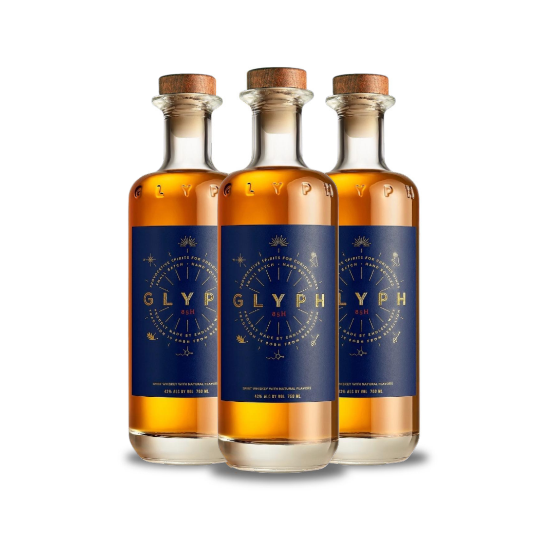 Glyph 85H Whiskey (3) Bottle Bundle At CaskCartel.com