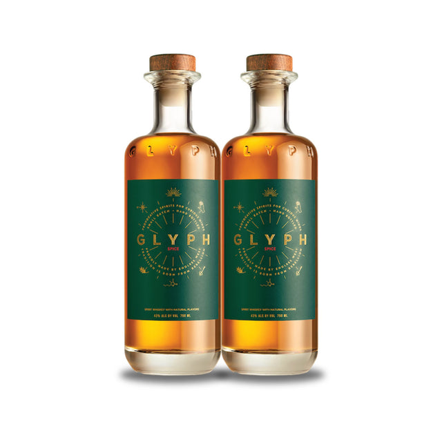 Glyph Spice Whiskey (2) Bottle Bundle at CaskCartel.com 1