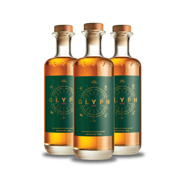 Glyph Spice Whiskey (3) Bottle Bundle at CaskCartel.com 1