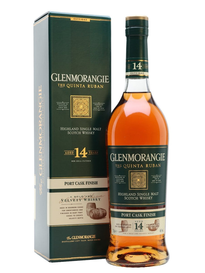 Glenmorangie Quinta Ruban 14 Year Old Port Finish Highland Single Malt Scotch Whisky