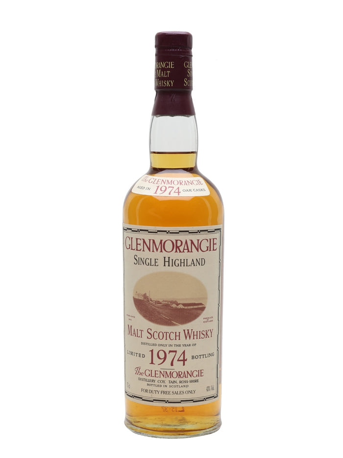 Glenmorangie 1974 Bot.1997 Highland Single Malt Scotch Whisky